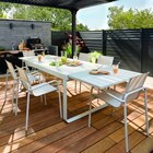 Castorama Mondonville - Promo Table Aloha en aluminium et plateau verre givré 6 - 10 personnes Promo Table Aloha en aluminium et plateau verre givré 6 - 10 personnes à 399,00 € dans le catalogue Castorama à Mondonville