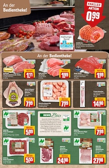 Rindfleisch im REWE Prospekt "Dein Markt" mit 36 Seiten (Mönchengladbach)