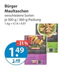 Maultaschen Angebote von Bürger bei V-Markt Regensburg für 1,49 €