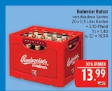 Aktuelles Budweiser Budvar Angebot bei Marktkauf in Leipzig ab 13,99 €