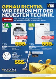 EURONICS Prospekt für Vacha: "GENAU RICHTIG. WIR FEIERN MIT DER NEUESTEN TECHNIK.", 4 Seiten, 10.04.2024 - 16.04.2024