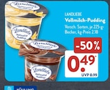 Vollmilch-Pudding Angebote von Landliebe bei ALDI SÜD Moers für 0,49 €