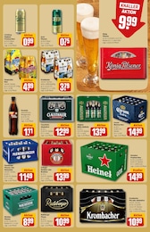 Weizenbier Angebot im aktuellen REWE Prospekt auf Seite 23