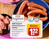 Schinkenmettwurst-Endchen im Angebot bei REWE in Gelsenkirchen Schinkenmettwurst-Endchen Angebote von REWE Regional bei REWE Gelsenkirchen für 1,22 €