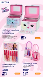 Offre Coffret Maquillage Enfant dans le catalogue Action du moment à la page 42