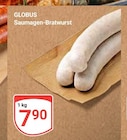 GLOBUS - Saumagen-Bratwurst Angebot im Prospekt Saumagen-Bratwurst bei GLOBUS im Prospekt für 7,90 €