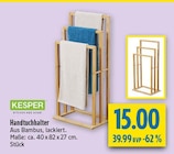 Handtuchhalter im diska Prospekt Handtuchhalter von Kesper im aktuellen diska Prospekt für 15,00 €