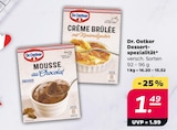 Dessert-Spezialität von Dr. Oetker im aktuellen Netto mit dem Scottie Prospekt