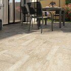 Carrelage sol extérieur effet pierre beige L.60 x l.30 cm x ép.8,7 mm GoodHome Volfy - OPP dans le catalogue Castorama