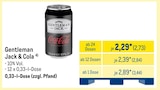 METRO - Jack & Cola Angebot im Prospekt Jack & Cola bei METRO im Prospekt "" für 2,73 €