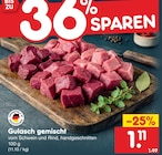 Gulasch gemischt im Angebot bei Netto Marken-Discount in Freiberg Gulasch gemischt Angebote bei Netto Marken-Discount Freiberg für 1,11 €