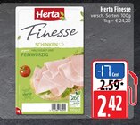 Finesse Schinken im Angebot bei EDEKA in Ravensburg Finesse Schinken Angebote von Herta bei EDEKA Ravensburg für 2,42 €