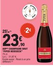 AOP Champagne Brut - PIPER HEIDSIECK dans le catalogue E.Leclerc