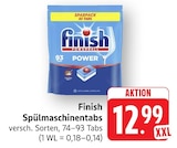 Spülmaschinentabs im Angebot bei EDEKA in Heilbronn Spülmaschinentabs Angebote von Finish bei EDEKA Heilbronn für 12,99 €