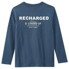 Aktuelles Jungen Langarmshirt mit Backprint Angebot bei Ernstings family in Düsseldorf ab 9,99 €