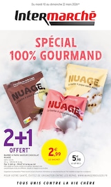 Catalogue Intermarché Hyper du moment, 10/03/2026 - 22/03/2026 Prospectus Intermarché Hyper en cours, "SPÉCIAL 100% GOURMAND", 8 pages