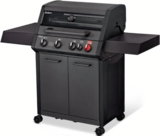 toom Baumarkt Lauda-Königshofen - Gasgrill Monroe ProX 4 SIR Shadow Angebot im Prospekt Gasgrill Monroe ProX 4 SIR Shadow bei toom Baumarkt im Lauda-Königshofen Prospekt für 499,99 €