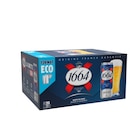 Bière blonde "Format Éco" - 1664 en promo chez Carrefour Avignon à 16,95 €