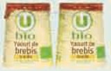 Yaourt au lait de brebis - U Bio en promo chez Super U Yaourt au lait de brebis - U Bio dans le catalogue Super U