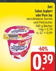 Sahne Joghurt Angebote von Zott bei EDEKA Schweinfurt für 0,39 €