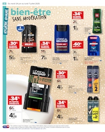 Prix et réduction Rexona dans le prospectus Carrefour en cours Offre Rexona dans le catalogue Carrefour du moment à la page 24