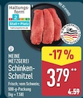 Aktuelles Schinken-Schnitzel Angebot bei ALDI Nord in Berlin ab 3,79 €