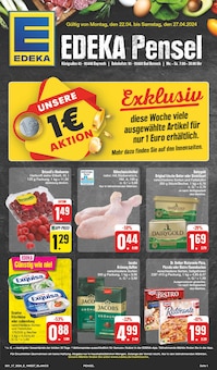 Aktueller EDEKA Prospekt "Wir lieben Lebensmittel!" Seite 1 von 26 Seiten für Bayreuth