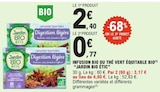 E.Leclerc Staple - Promo Infusion Bio ou thé vert équitable bio Promo Infusion Bio ou thé vert équitable bio à 0,77 € dans le catalogue E.Leclerc à Staple