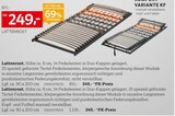 Lattenrost Angebote bei XXXLutz Möbelhäuser Neubrandenburg für 249,00 €