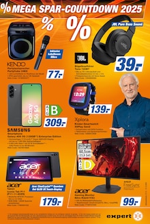 Smartphone im aktuellen expert TeVi Prospekt (Nürnberg) Smartphone im expert TeVi Prospekt "MEGA SPAR-COUNTDOWN 2025" mit 2 Seiten (Nürnberg)