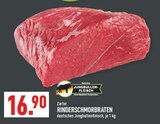 Zarter RINDERSCHMORBRATEN im Angebot bei Marktkauf in Coesfeld Zarter RINDERSCHMORBRATEN Angebote von JUNGBULLEN-FLEISCH bei Marktkauf Coesfeld für 16,90 €