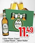 Aktuelle Radler Angebote bei Trinkgut in Frankfurt (Main) Aktuelles Licher Pilsner, Export Angebot bei Trinkgut in Frankfurt (Main) ab 11,49 €