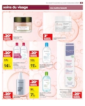 Promos Soin visage dans le catalogue "BEAUTÉ, SANTÉ & BIEN-ÊTRE" de Carrefour à la page 7