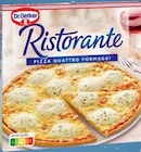 Pizza Quatre Fromages Ristorante Surgelée - Dr Oetker en promo chez Intermarché Nancy à 1,68 €