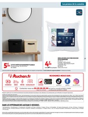 Promos Couches dans le catalogue "XXL" de Auchan Hypermarché Couches en promo dans le catalogue Auchan Hypermarché à la page 27