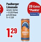 Limonade Orange im Trinkgut Prospekt Limonade Orange von Paulberger im aktuellen Trinkgut Prospekt für 1,29 €