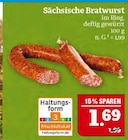 Aktuelles Sächsische Bratwurst Angebot bei Marktkauf in Erlangen ab 1,69 €