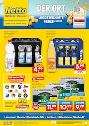 Aktueller Netto Marken-Discount Prospekt (Hannover) Netto Marken-Discount Prospekt "DER ORT, AN DEM DU IMMER AUSGEZEICHNETE PREISE FINDEST." mit 2 Seiten (Hannover)