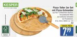 Aktuelles Pizza-Teller 2er Set mit Pizza-Schneider Angebot bei E center in Augsburg ab 7,99 €