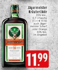 Kräuterlikör im Angebot bei EDEKA in Krefeld Kräuterlikör Angebote von Jägermeister bei EDEKA Krefeld für 11,99 €