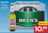 Aktuelles Beck's Pils Angebot bei Netto Marken-Discount in Landau (Pfalz) ab 10,99 €