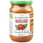 Sauce tomate basilic bio Bioorganica - 350 g - BIOORGANICA en promo chez Botanic Sauce tomate basilic bio Bioorganica - 350 g - BIOORGANICA dans le catalogue Botanic