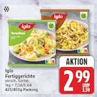 Fertiggerichte von iglo im aktuellen EDEKA Prospekt