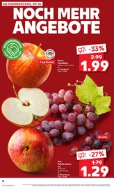 Weintrauben im Kaufland Prospekt in Stuttgart Aktueller Kaufland Prospekt mit Weintrauben, "KNÜLLER", Seite 10