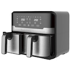 Heissluftfritteuse im POCO Prospekt MASTERPRO Heißluftfritteuse Doppelbehälter BGMP-9178-BK im aktuellen POCO Prospekt für 79,99 €