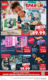 Lego im Kaufland Prospekt "EXTRA-ANGEBOTE" mit 8 Seiten (Krefeld)
