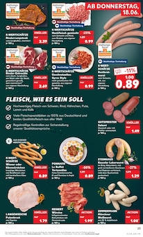 Rindfleisch im aktuellen Kaufland Prospekt (Mönchengladbach) Rindfleisch im Kaufland Prospekt "Hier bin ich richtig" mit 65 Seiten (Mönchengladbach)