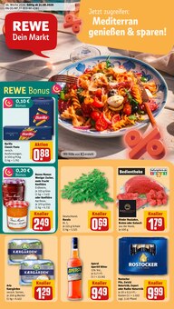 Bier im REWE Prospekt "Dein Markt" mit 30 Seiten (Rostock)