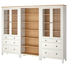 Schublade im IKEA Prospekt Aufbewkomb.+Türen/Schubladen weiß gebeizt/hellbraun von HEMNES im aktuellen IKEA Prospekt für 767,00 €