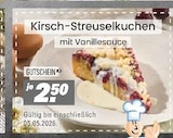 Gutschein Kirsch-Streuselkuchen mit Vanillesauce von  im aktuellen Höffner Prospekt für 2,50 €